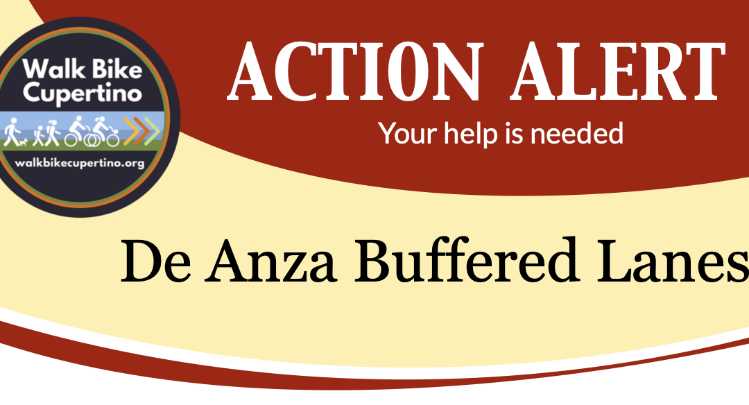 About the DeAnza Buffered Bike Lanes